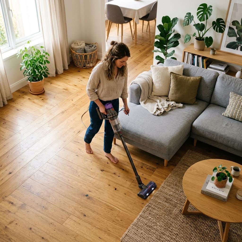 Bright, freshly cleaned Bern living room